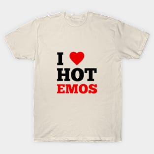 I Love Hot Emos T-Shirt